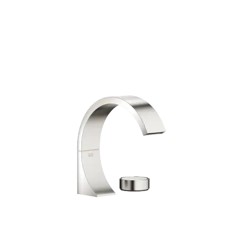 CYO Miscelatore monocomando a due fori per lavabo senza piletta - platinato / platinato opaco - Set contenente 2 articoli