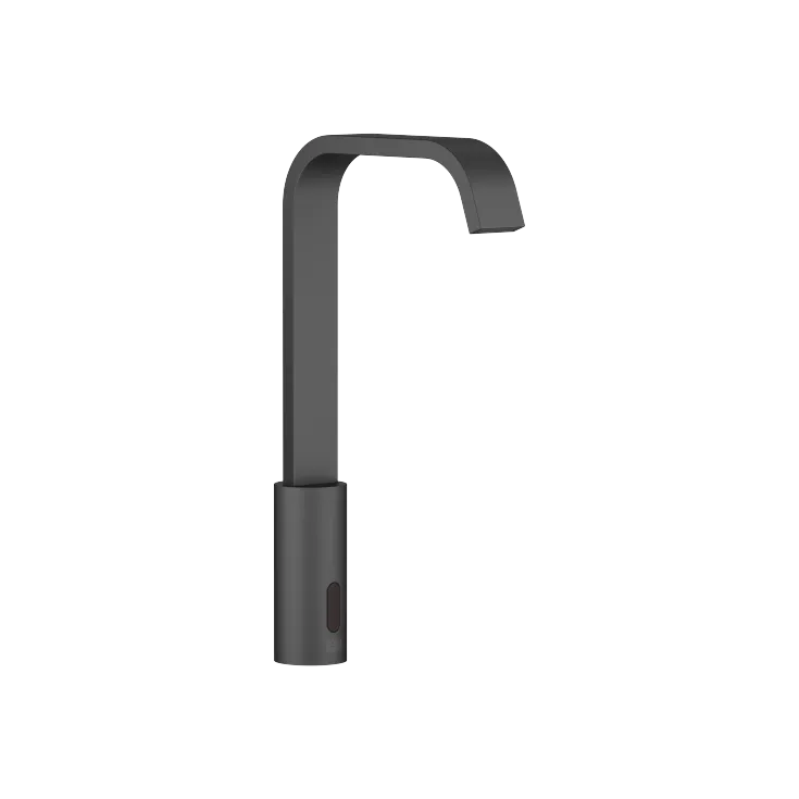 IMO Robinetterie de lavabo avec fonction d’ouverture et de fermeture électronique sans garniture d’écoulement - Noir mat - 44 521 670-33
