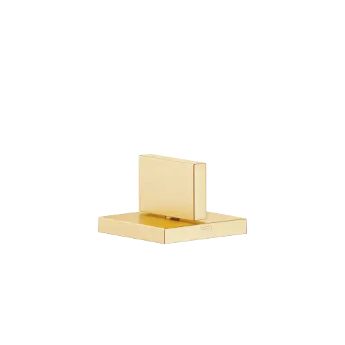 MEM Deck valve clockwise closing cold - Brushed Durabrass (23kt Gold) - 20 000 782-28