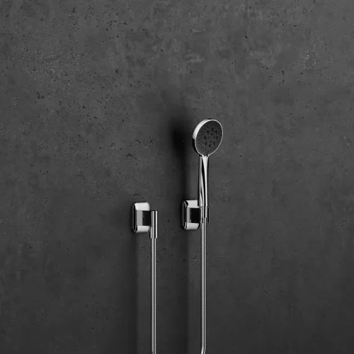 LISSÉ Hand shower set with individual rosettes - Chrome - 27 803 845-00