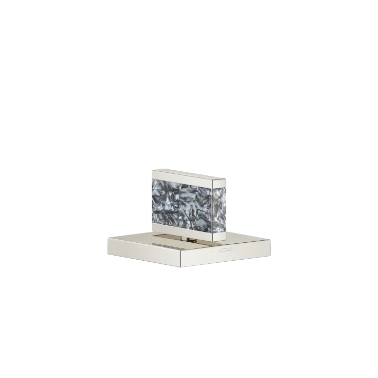 Manilla Nature Squared Black Agate Ariel - Platino - XV-01 4764