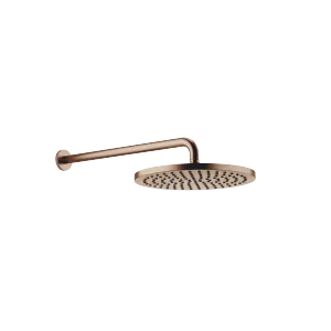 Rain shower with wall fixing 300 mm - Brushed Bronze - 28 679 970-42