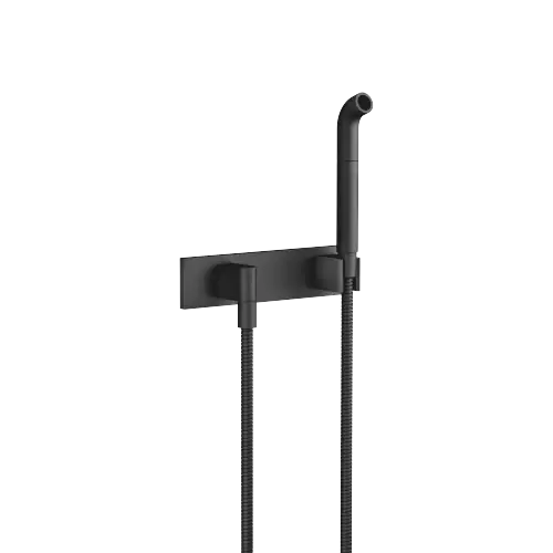 Affusion pipe with cover plate - Matte Black - 27 858 979-33