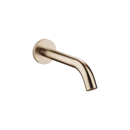 META Bocca vasca per montaggio a muro - Light Gold spazzolato (PVD) - 13 801 660-27