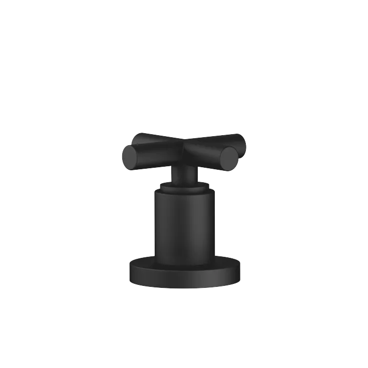 TARA Deck valve clockwise closing cold or hot - Matte Black - 20 000 892-33