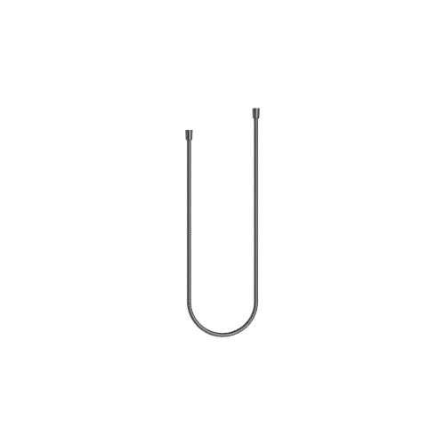 Metal shower hose 1/2" x 1/2" x 1250 mm - Brushed Dark Platinum - 28 104 970-99