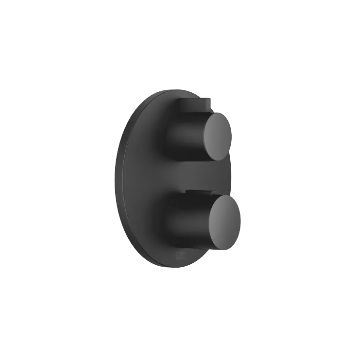 Concealed thermostat with one function volume control - Matte Black - 36 425 970-33