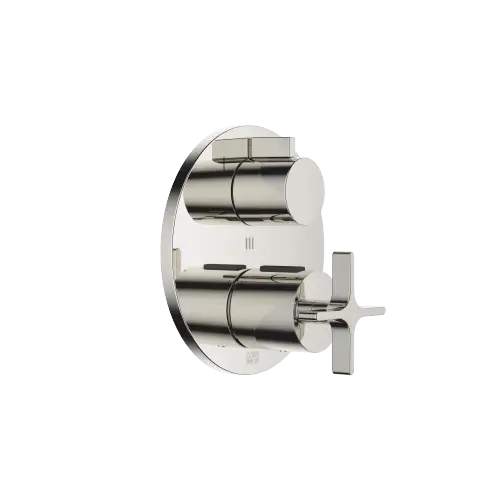 VAIA Concealed thermostat with three-way diverter - Platinum - 36 428 809-08 0010