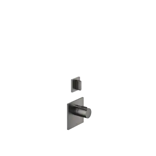 CL.1 xTOOL Thermostat module with 1 valve - Brushed Dark Platinum - Set containing 1 articles