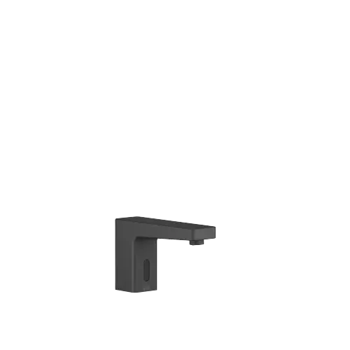 DORNBRACHT YARRE Touchfree Washstand fitting with electronic opening and closing function without pop-up waste - Soft Black - 44 521 832-69