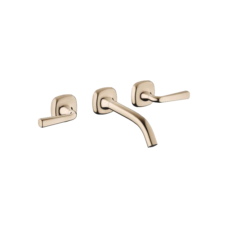 COYA Wall-mounted basin mixer without pop-up waste - Champagne (22kt Gold) - 36 712 414-47
