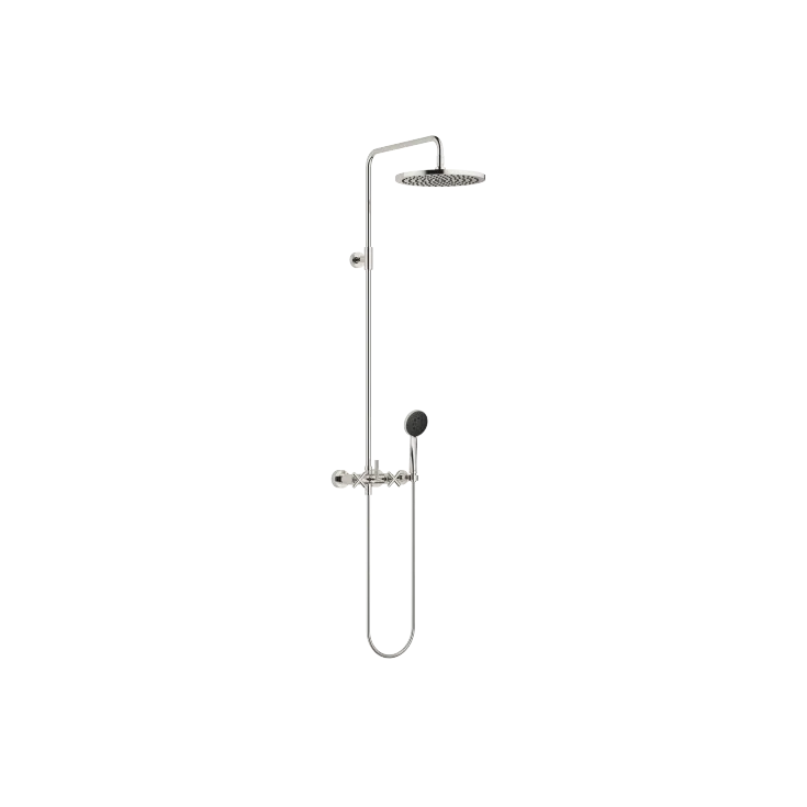 TARA Showerpipe 300 mm - Platinum - Set containing 2 articles