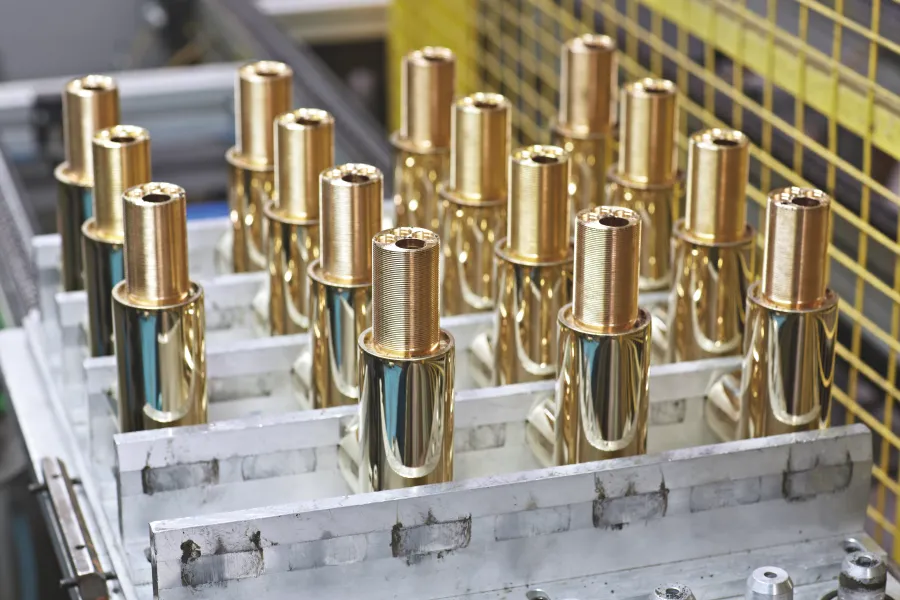 Dornbracht Manufaktur - Messingteile in der Produktion