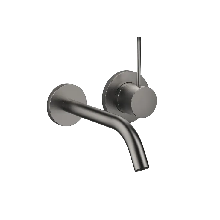 META META SLIM Wall-mounted single-lever mixer without drain - Brushed Dark Platinum - 36 860 662-99 0010