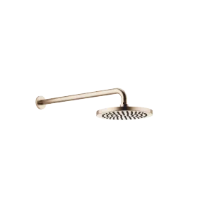 Rain shower with wall fixing 220 mm - Brushed Light Gold - 28 649 970-27 0010