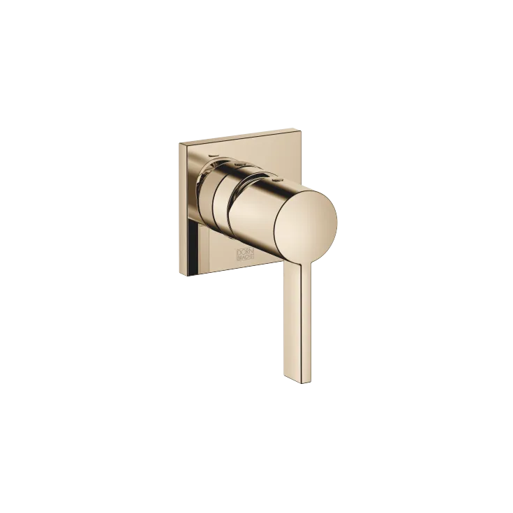 Mitigeur monocommande encastré sur plaque de recouvrement - Champagne (Or 22cts) - 36 060 670-47