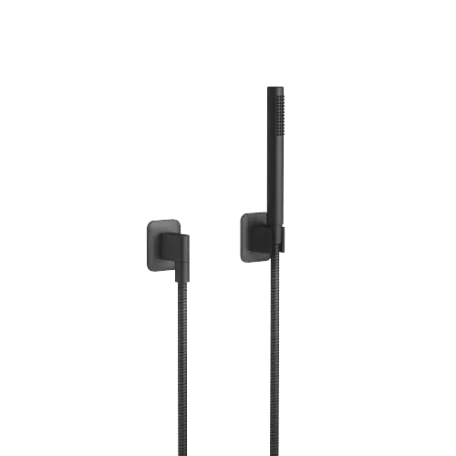 LISSÉ Hand shower set with individual rosettes FlowReduce - Matte Black - 27 802 845-33 0010