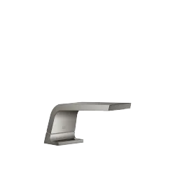 CL.1 Caño de salida de bañera sin inversor para montaje sobre encimera - Dark Chrome - 13 612 705-19