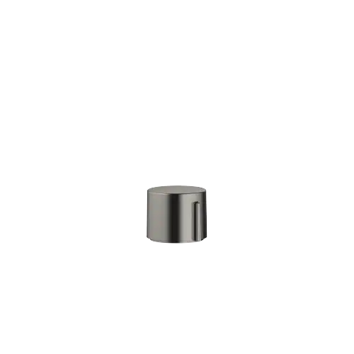 Strainer waste with control handle - Brushed Dark Platinum - 10 712 970-99