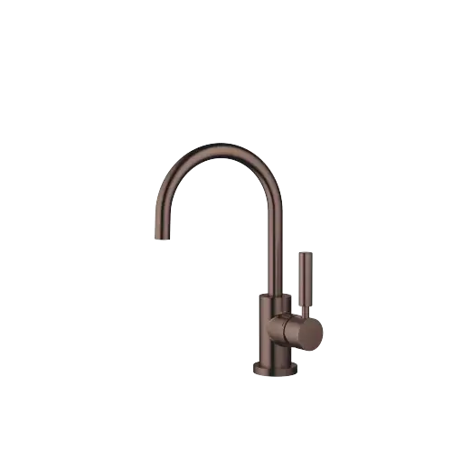 TARA Single-lever basin mixer with pop-up waste - Brushed Dark Bronze (PVD) - 33 513 882-43