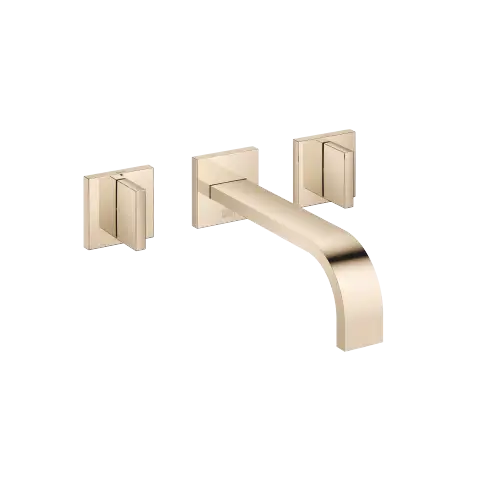 MEM Wall-mounted basin mixer without pop-up waste - Champagne (22kt Gold) - 36 712 782-47