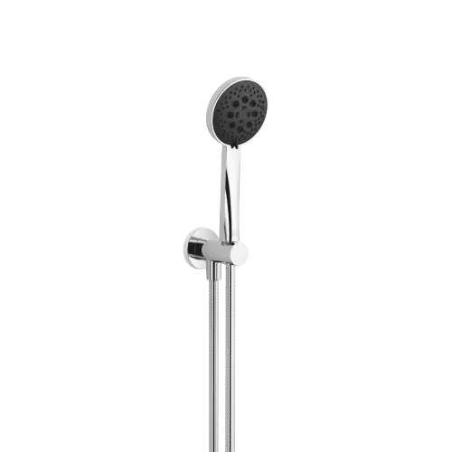 Hand shower set with integrated shower holder - Chrome - 27 813 660-00