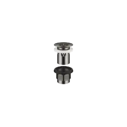 Bonde à grille pour lavabo , 1 1/4" 1 1/4" - Dark Chrome - 10 105 970-19