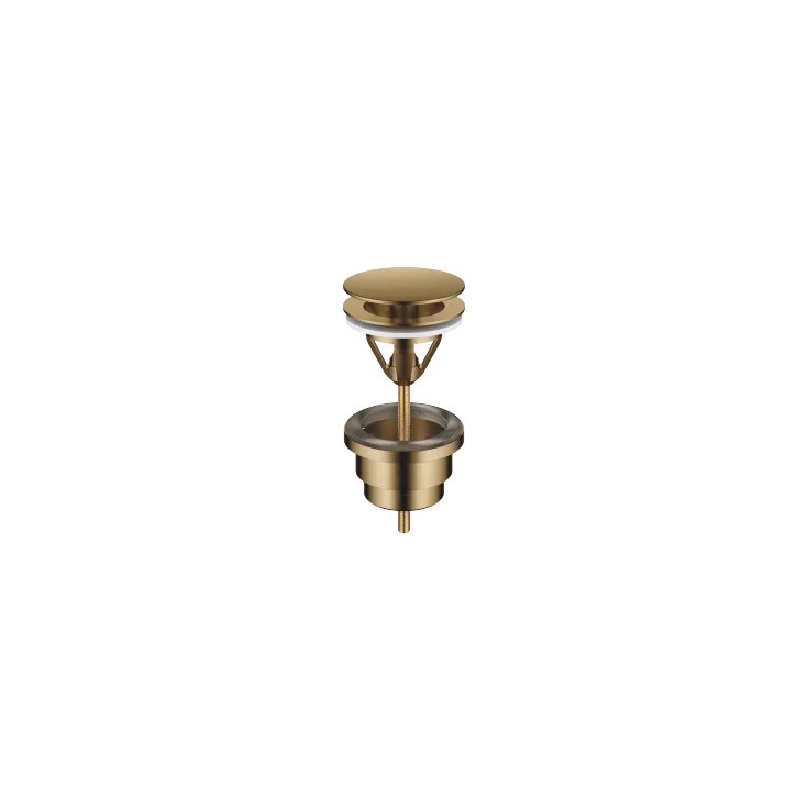 Basin Waste without press-closing 1 1/4" - Brushed Dark Brass - 10 126 970-39