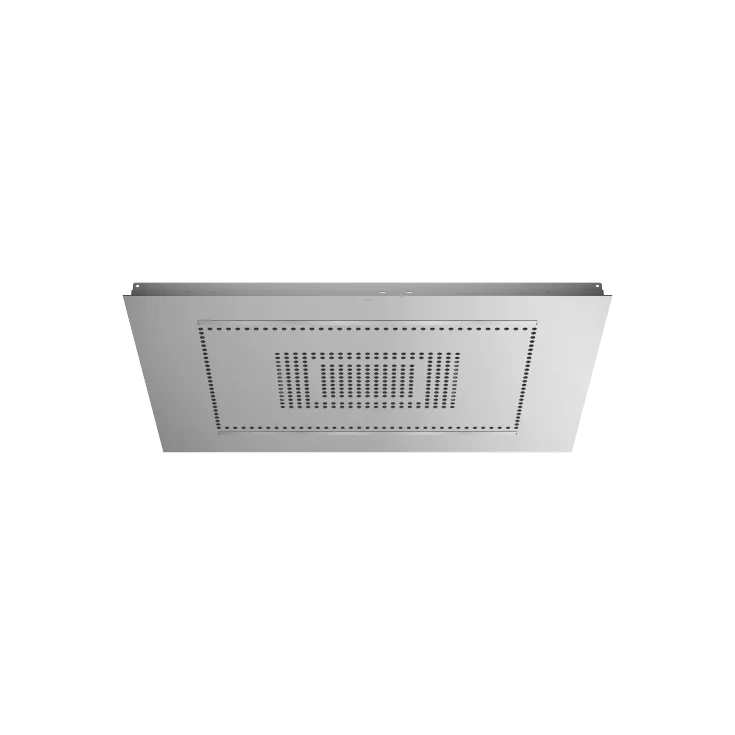 RAIN SKY M Rain panel for recessed ceiling installation - Brushed Stainless Steel - 41 100 979-86