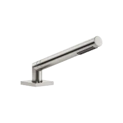 Garniture de douche pour montage sur gorge ou hors baignoire - Platine brossé - 27 702 980-06