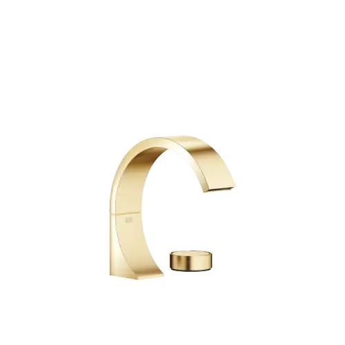 CYO Two-hole lavatory mixer without drain - Durabrass / Brushed Durabrass (23kt Gold) - Set containing 2 articles