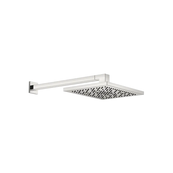 Rain shower with wall fixing 300 x 240 mm - Platinum - 28 765 980-08 0050