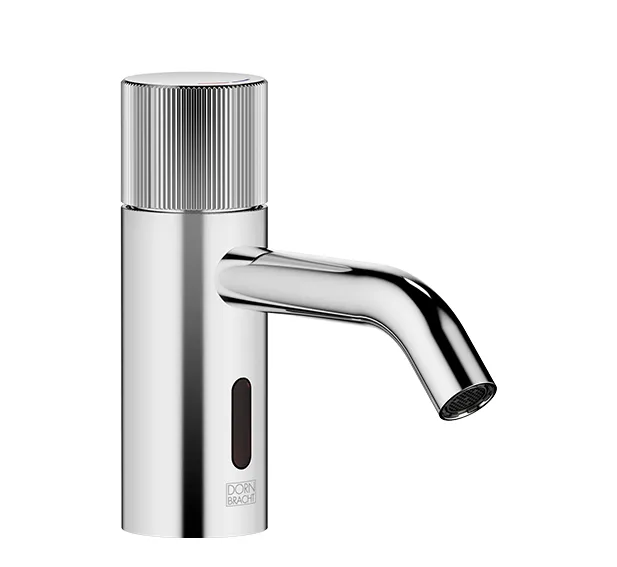 META Touchfree Robinetterie de lavabo avec fonction d’ouverture et de fermeture électronique sans garniture d’écoulement - Dark Bronze brossé (PVD) - 44 511 660-43