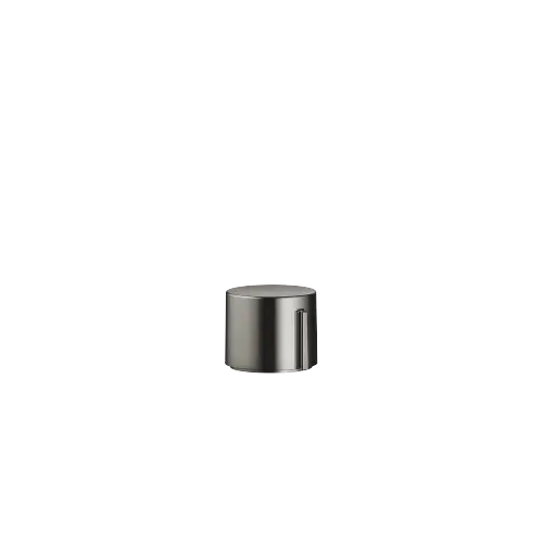 Strainer waste with control handle - Dark Chrome - 10 712 970-19