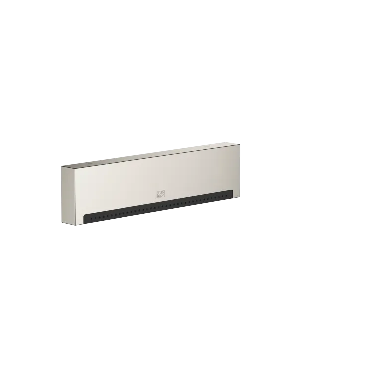 WATER FALL Cascade spout with individual jets for wall mounting - Brushed Platinum - 13 425 979-06