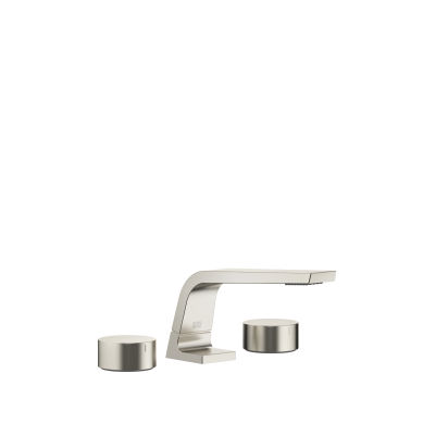 Three-hole basin mixer without pop-up waste - Set containing 3 articles