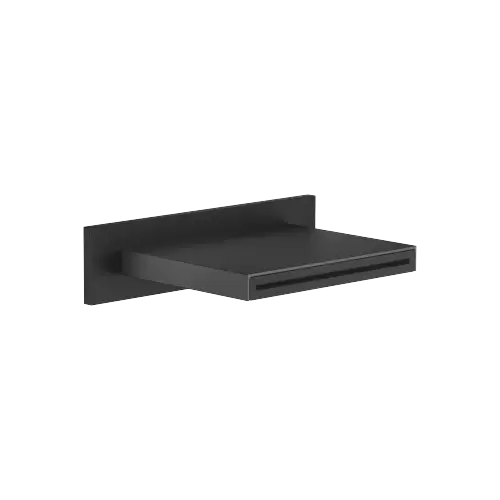 WATER SHEET Cascade spout for wall mounting - Matte Black - 13 415 979-33
