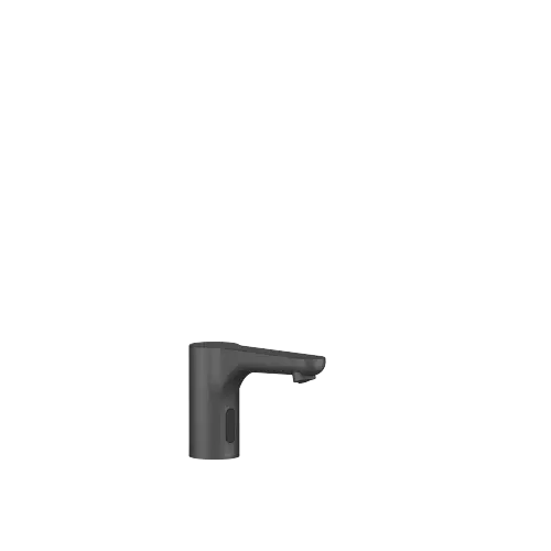 DORNBRACHT YAMOU Touchfree Washstand fitting with electronic opening and closing function without pop-up waste - Soft Black - 44 521 831-69