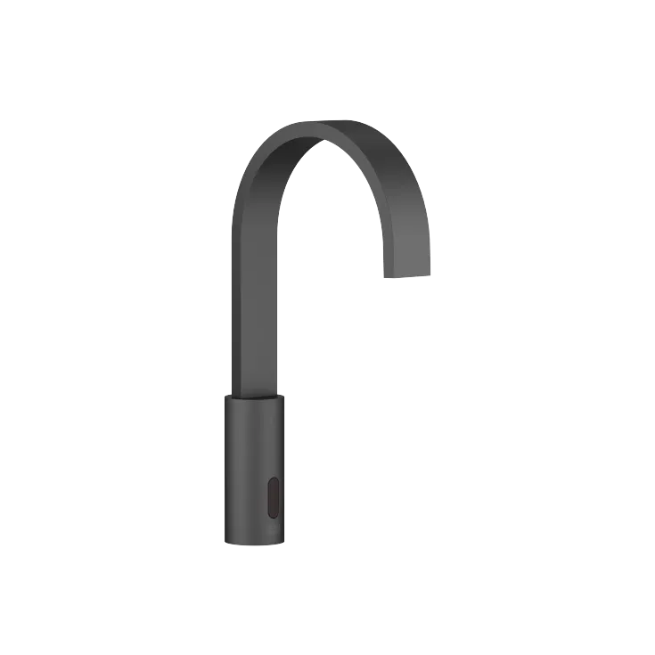 MEM Washstand fitting with electronic opening and closing function without pop-up waste - Matte Black - 44 521 782-33