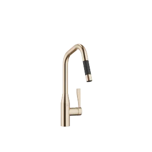 SYNC Single-lever mixer Pull-down with spray function - Brushed Champagne (22kt Gold) - 33 875 895-46 0010