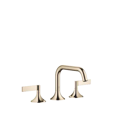 VAIA Mélangeur lavabo à 3 trous avec garniture d'écoulement - Champagne (Or 22cts) - 20 705 819-47
