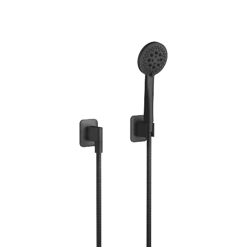 LISSÉ Hand shower set with individual rosettes - Matte Black - 27 803 845-33