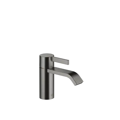IMO Single-lever basin mixer without pop-up waste - Brushed Dark Platinum - 33 521 671-99