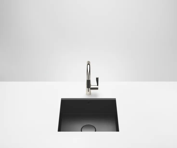 Single sink - Matte Black - 38 500 002-71