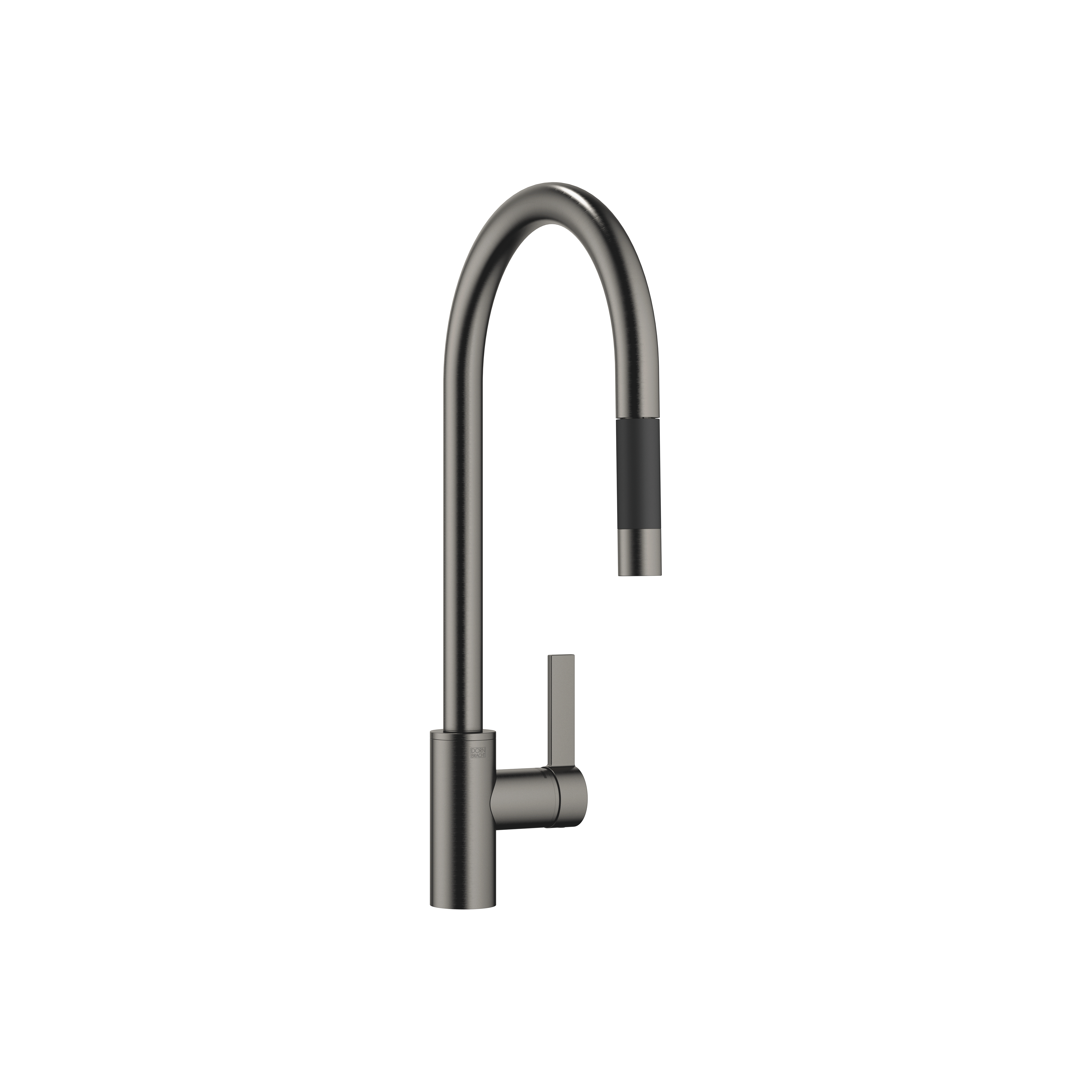 TARA ULTRA Brushed Dark Platinum : Single-lever mixer pull-down