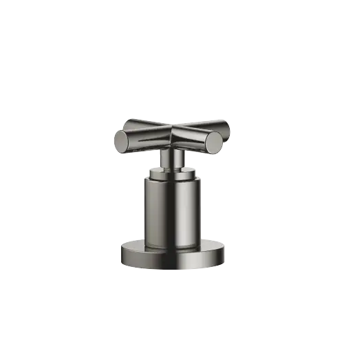 TARA Two-way diverter for bath rim or tile edge installation - Dark Chrome - 29 140 892-19