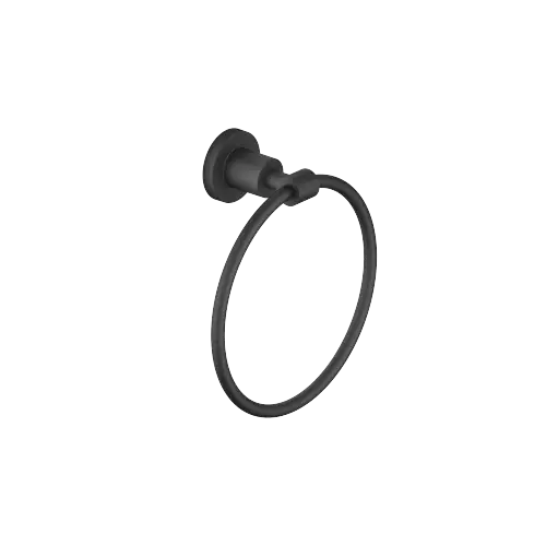 TARA Anello portasciugamani rotondo - Nero opaco - 83 200 892-33