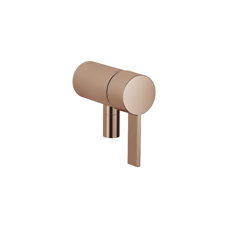Concealed single-lever mixer with integrated shower connection - Brushed Bronze - 36 050 970-42