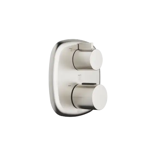 COYA UP-Thermostat mit Dreiwege-Mengenregulierung - Platin gebürstet - 36 427 404-06