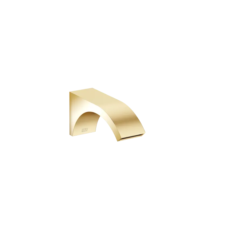 CYO Waschtisch-Wand-Auslauf ohne Ablaufgarnitur - Messing / Messing gebürstet (23kt Gold) - 13 800 811-38